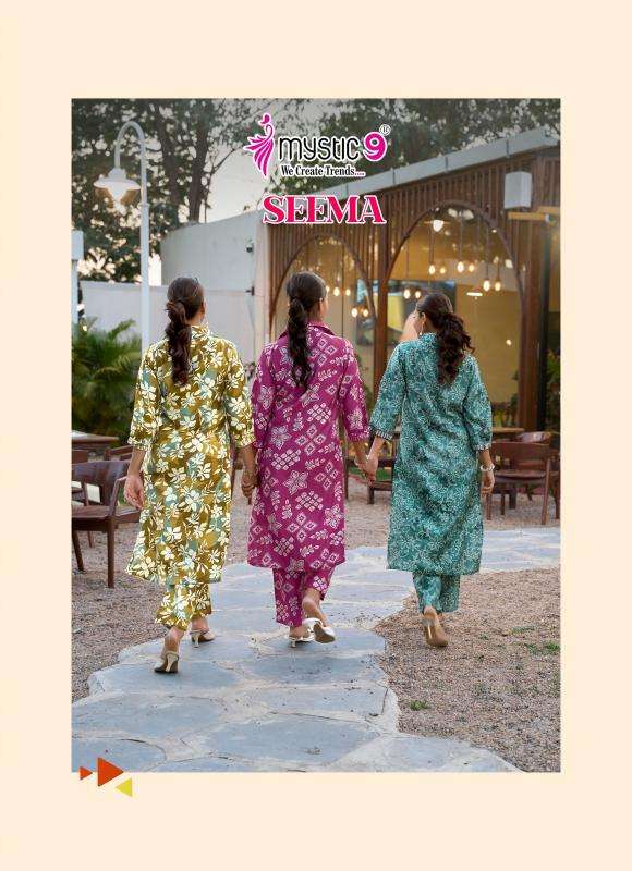 Mystic9 seema vol 1 Kurti wholesalers in Ahmedabad