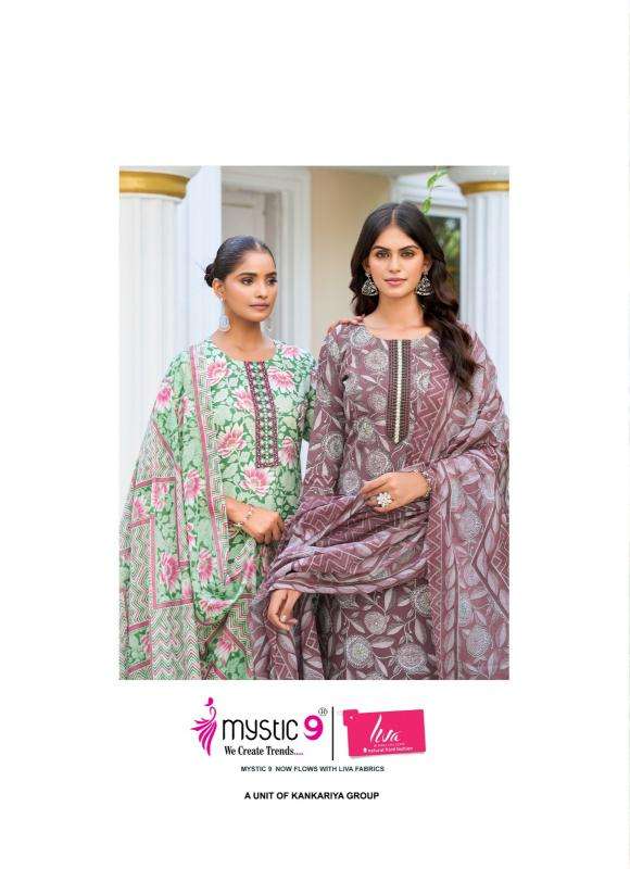 Mystic9 sneha vol 1 indian kurtis 2018