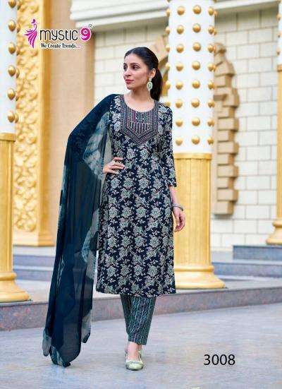 Mystic9 suman vol-1 Kurti wholesale market