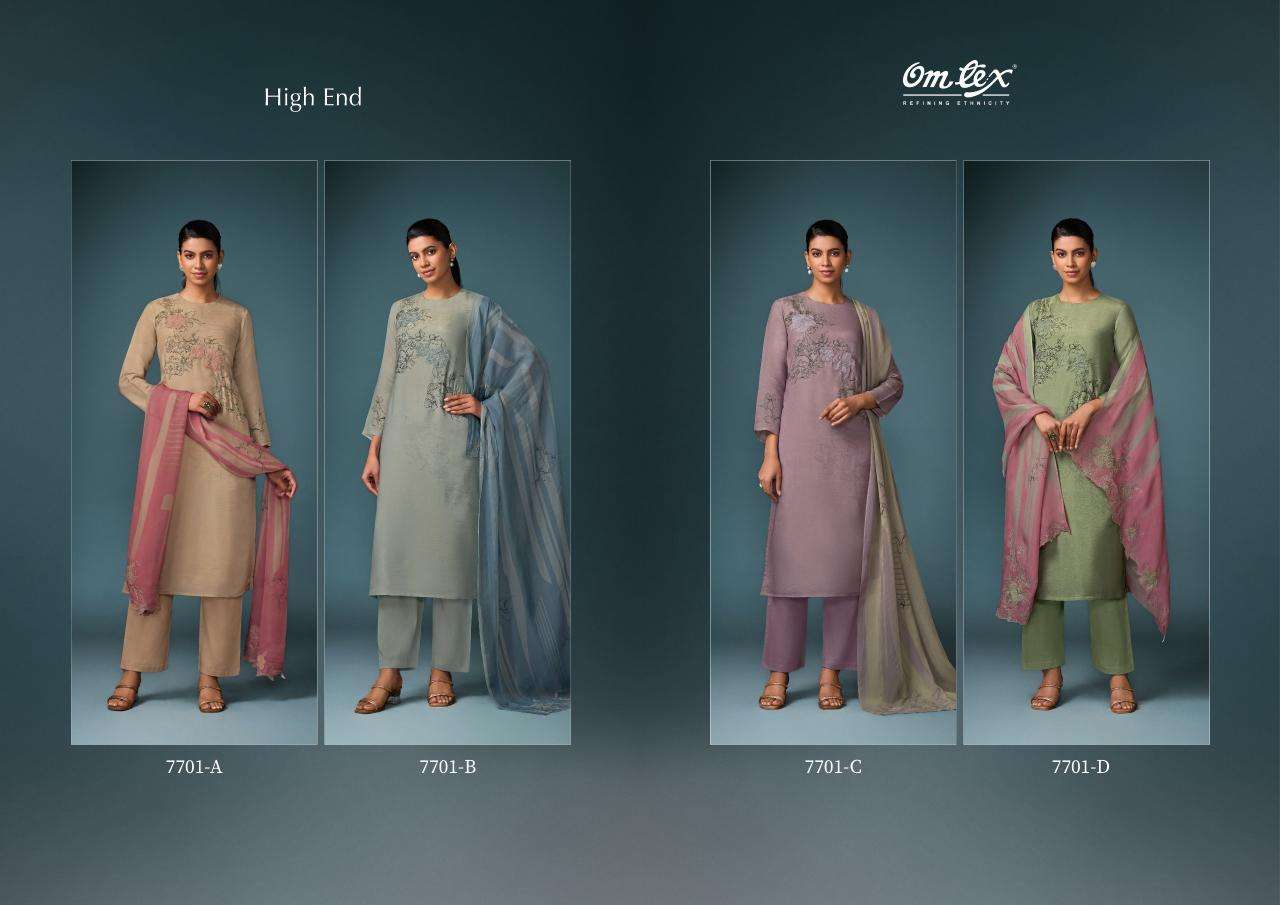 Omtex high end eira Dress material wholesale price list
