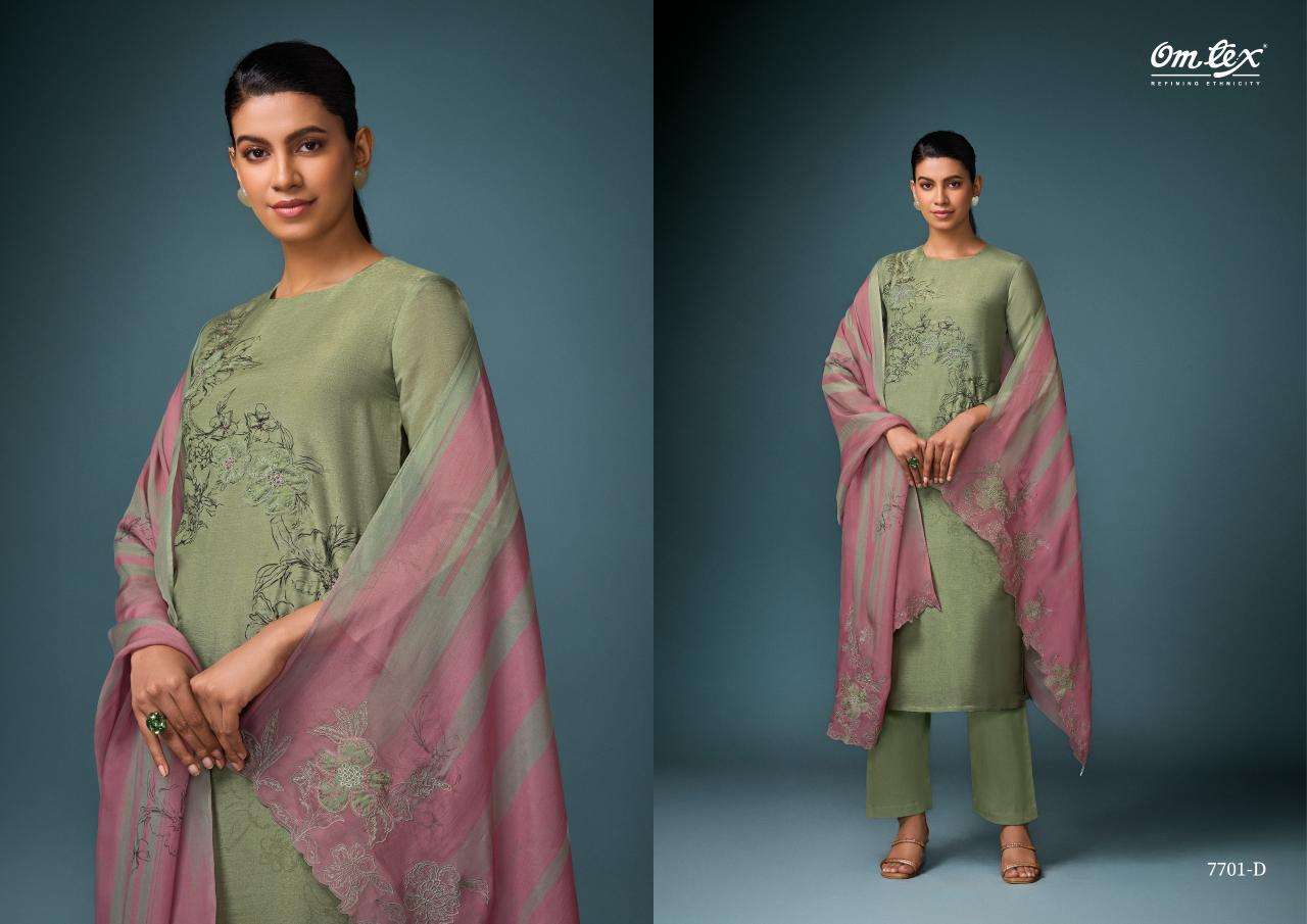 Omtex high end eira Dress material wholesale price list