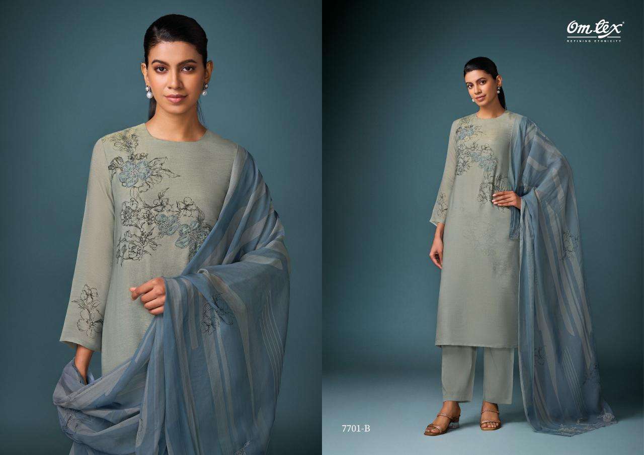 Omtex high end eira Dress material wholesale price list