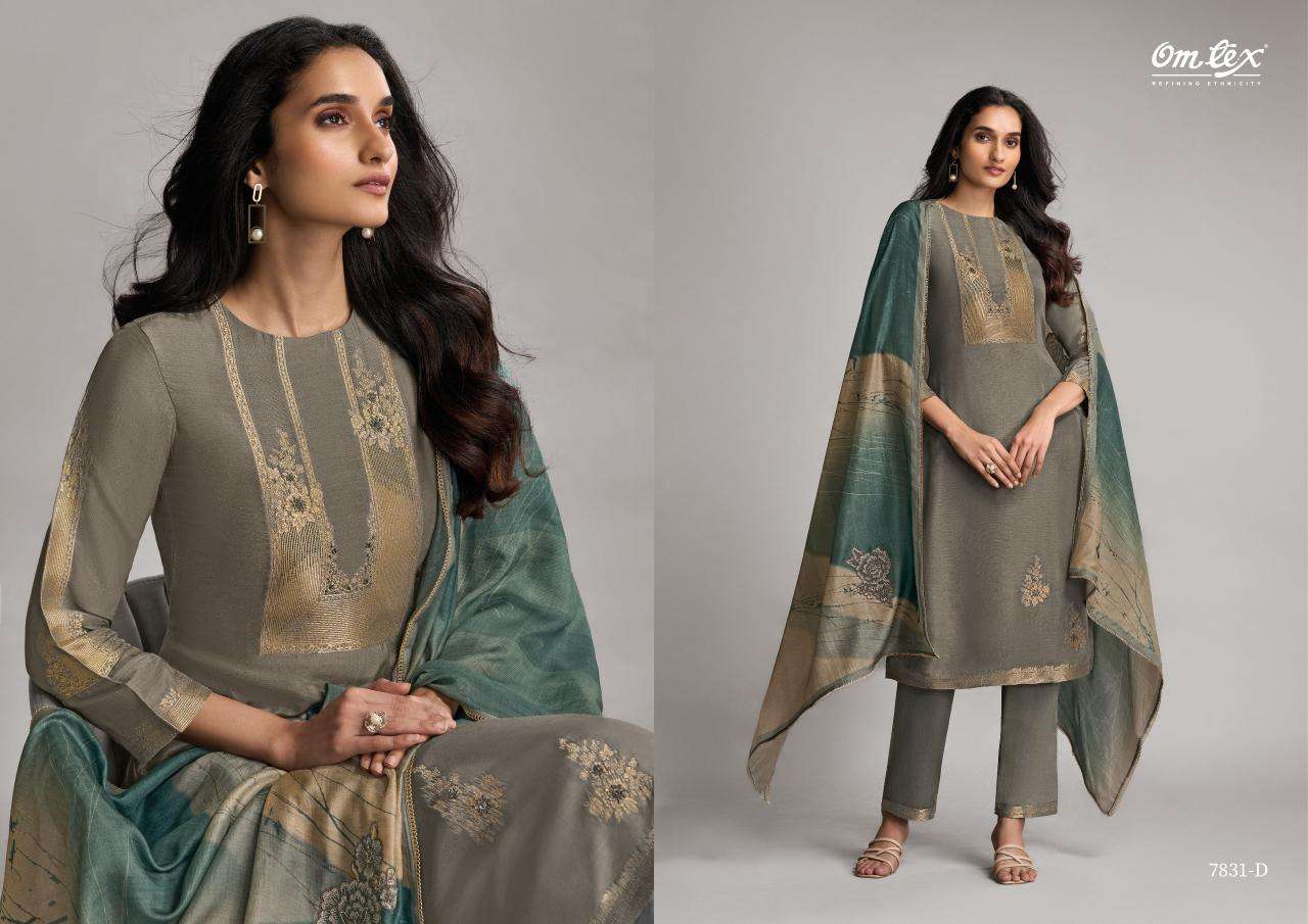 Omtex nazakat nova Dress material manufacturers in Gujarat