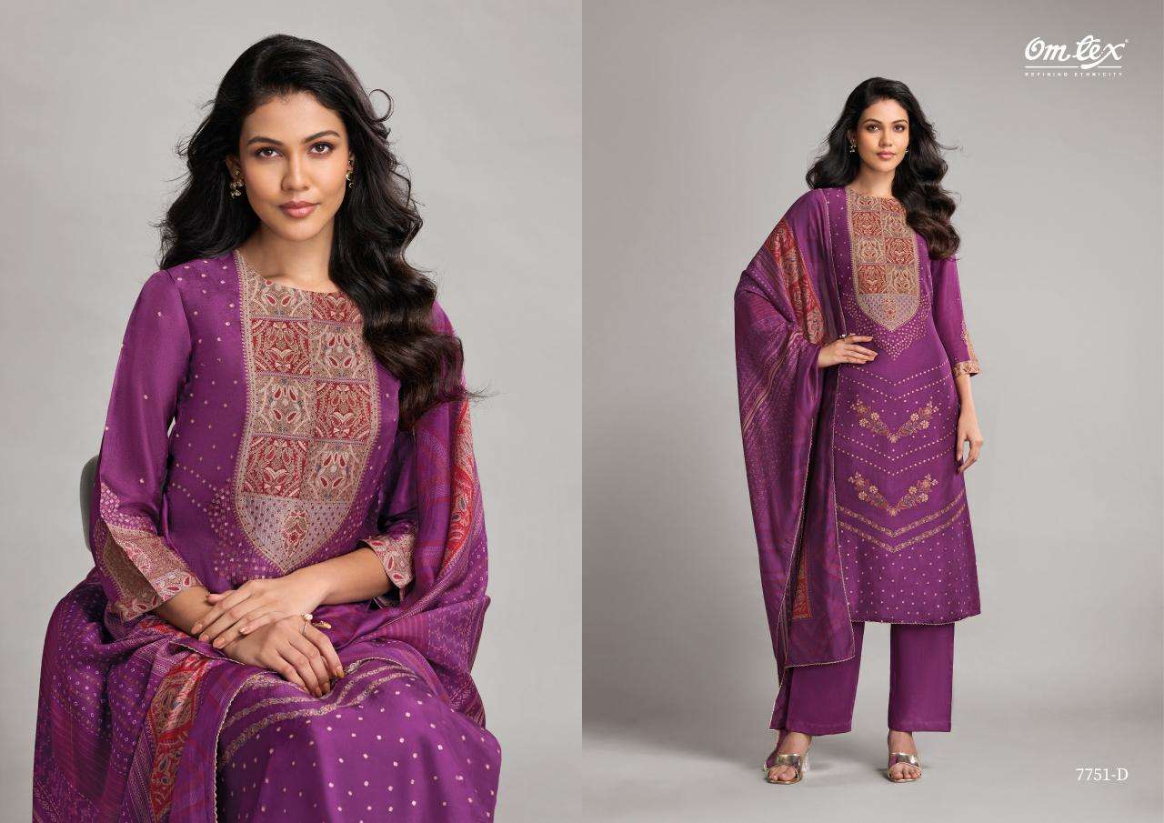 Omtex pehnawa  Wholesale dress material online shopping