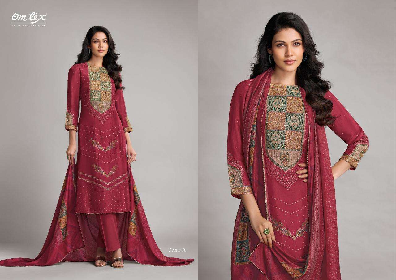 Omtex pehnawa  Wholesale dress material online shopping