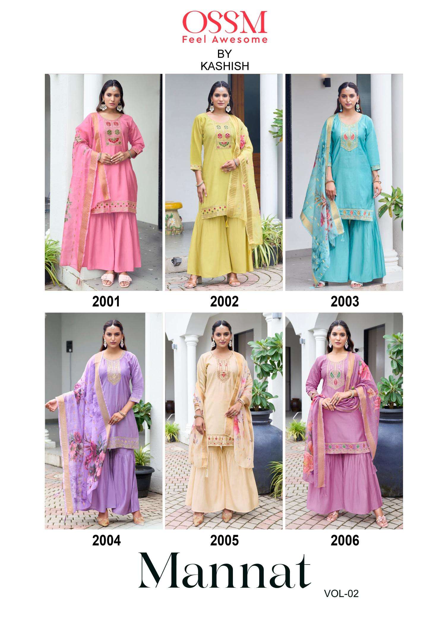 Ossm mannat vol 2 Wholesale Kurtis in Mumbai