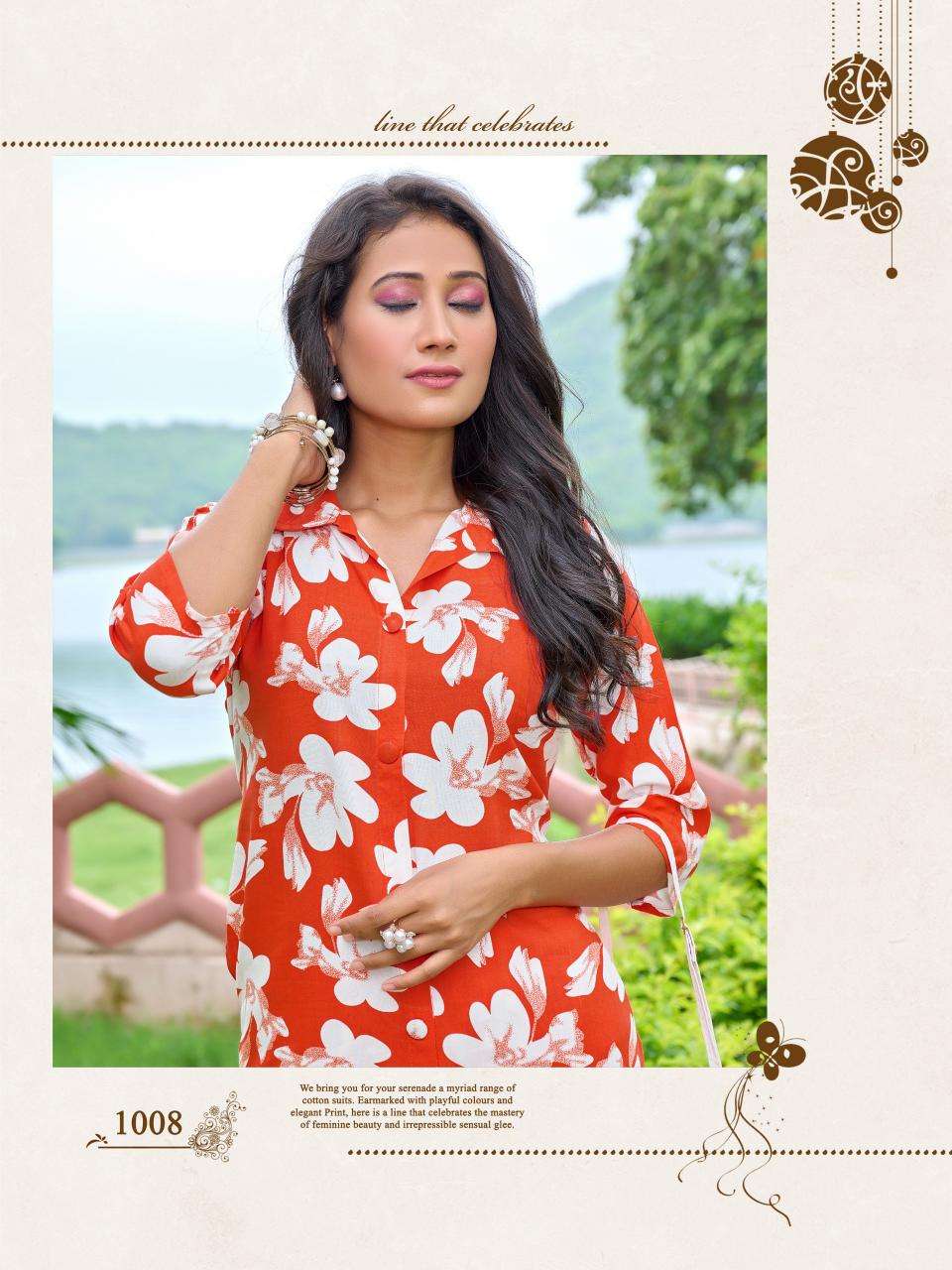 Paavi shivu vol 2 Latest kurti designs