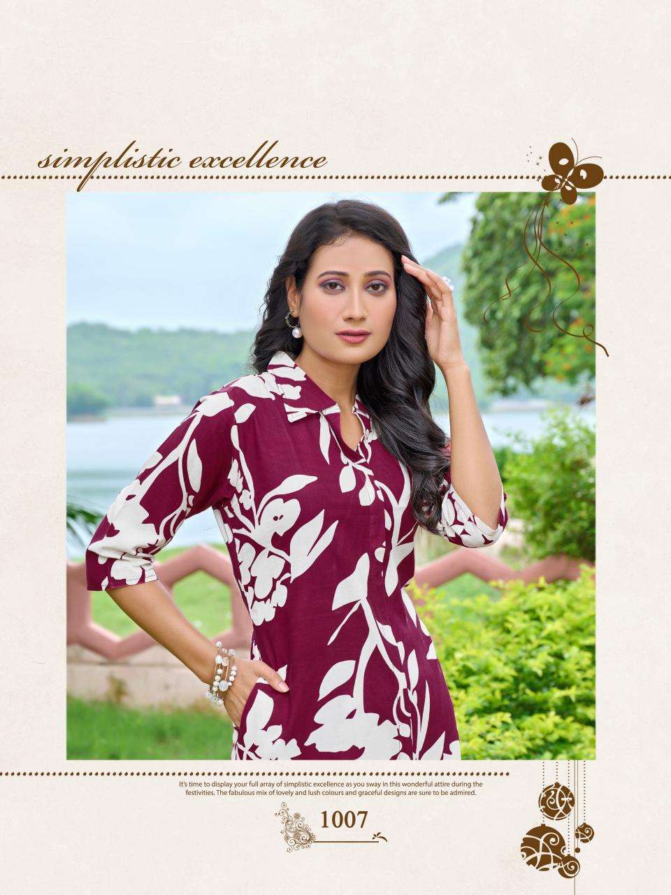 Paavi shivu vol 2 Latest kurti designs
