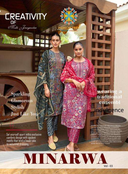 Passion tree minarva vol 3 Kurti manufacturers in India