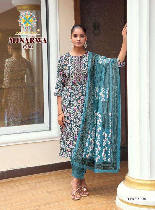 Passion tree minarva vol 3 Kurti manufacturers in India