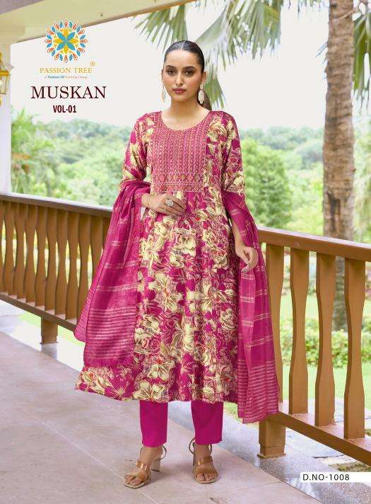 Passion tree muskan vol 1 south indian fashion kurtis