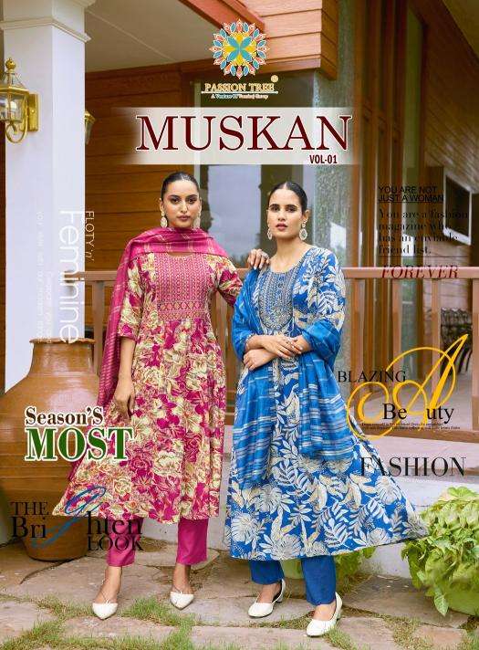 Passion tree muskan vol 1 south indian fashion kurtis