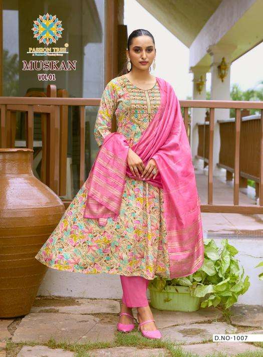 Passion tree muskan vol 1 south indian fashion kurtis