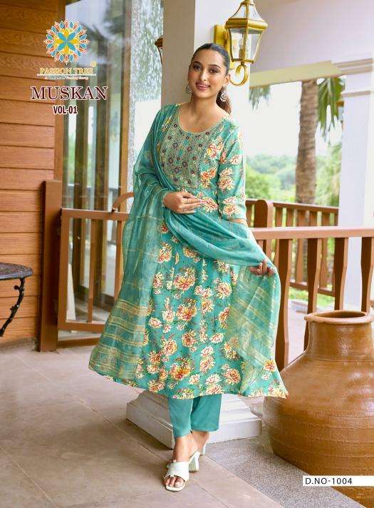 Passion tree muskan vol 1 south indian fashion kurtis