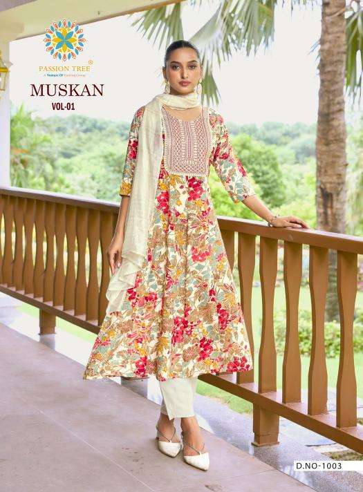 Passion tree muskan vol 1 south indian fashion kurtis