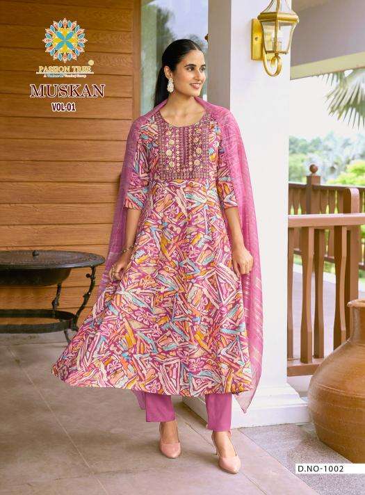 Passion tree muskan vol 1 south indian fashion kurtis