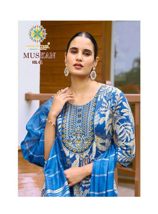 Passion tree muskan vol 1 south indian fashion kurtis