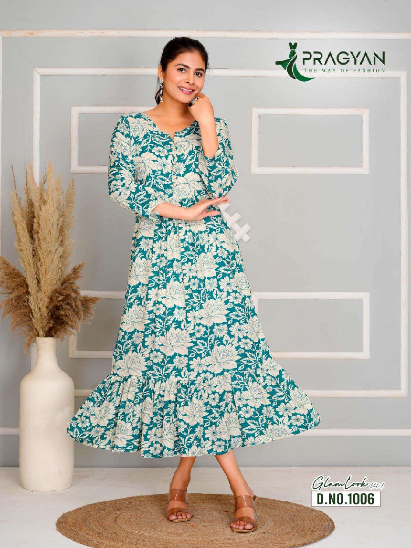 Pragyan glamlook vol 1 indian kurti tunic dress