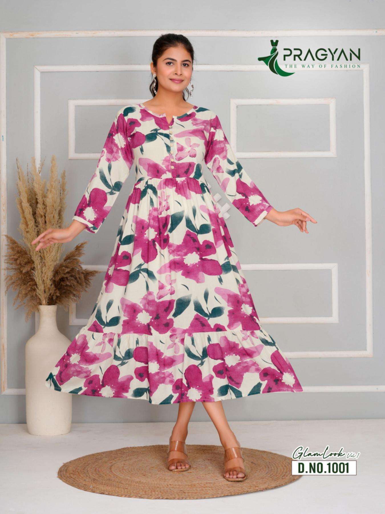 Pragyan glamlook vol 1 indian kurti tunic dress