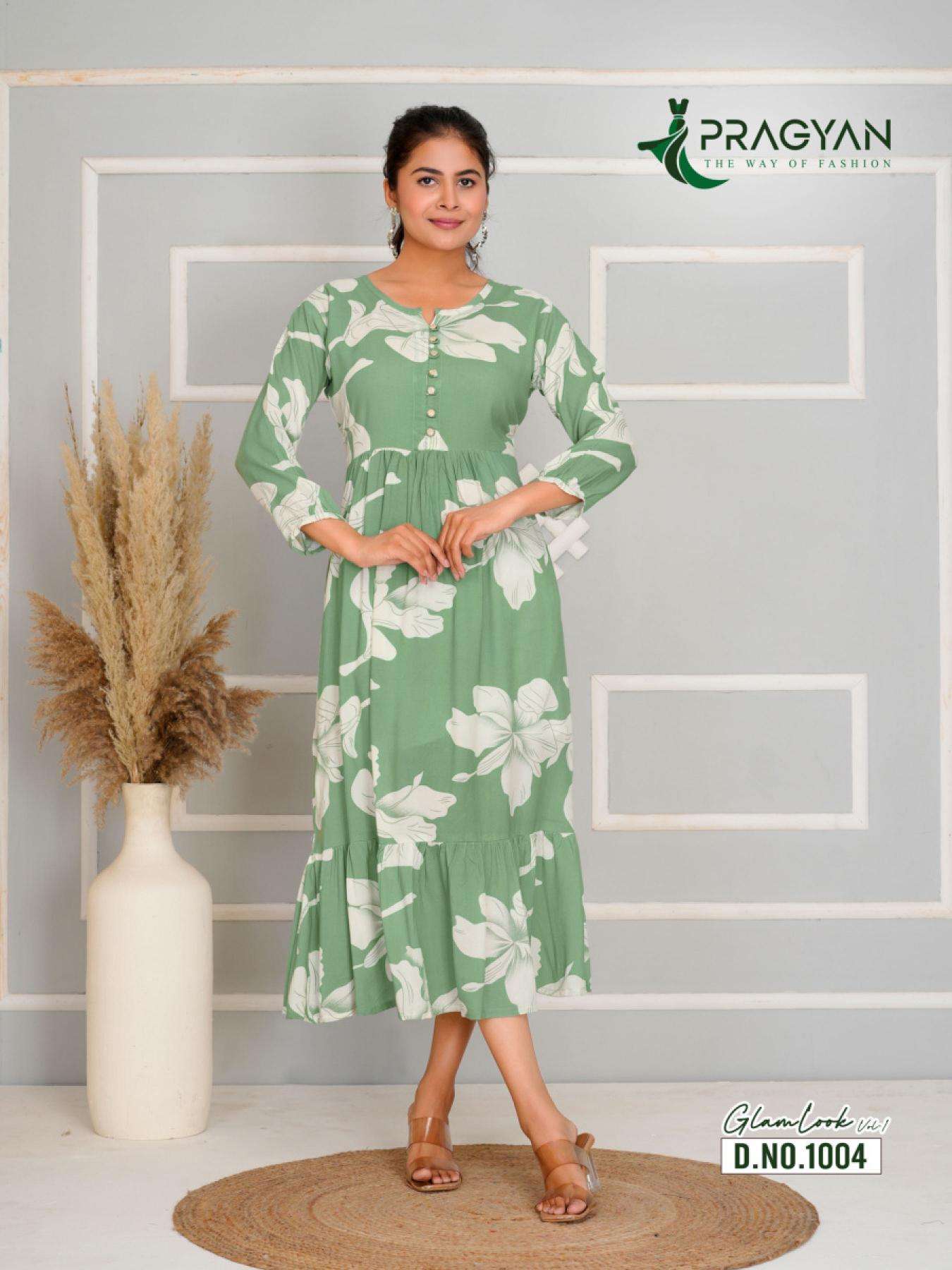 Pragyan glamlook vol 1 indian kurti tunic dress