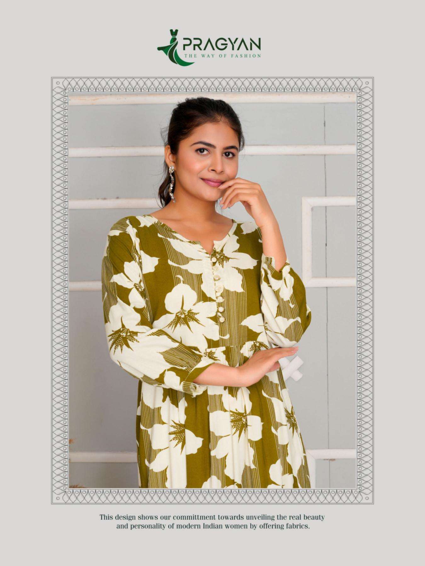 Pragyan glamlook vol 1 indian kurti tunic dress