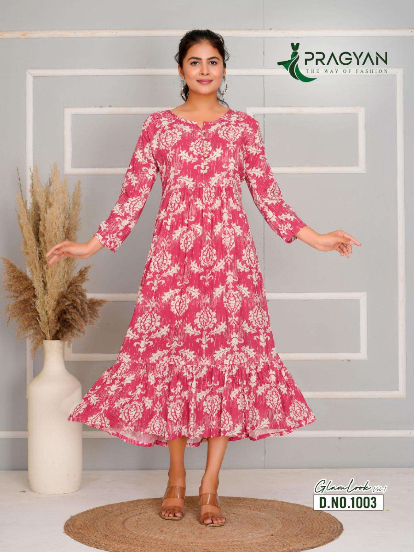 Pragyan glamlook vol 1 indian kurti tunic dress