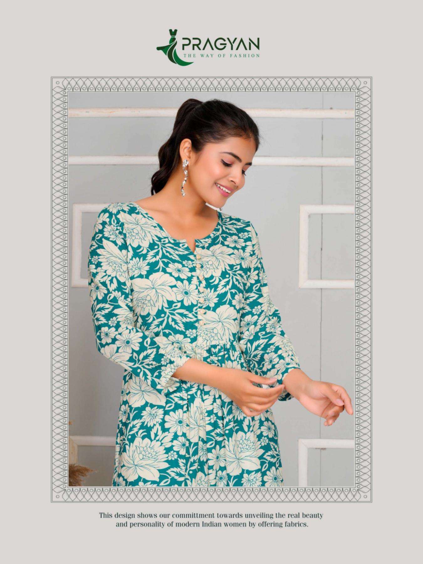 Pragyan glamlook vol 1 indian kurti tunic dress