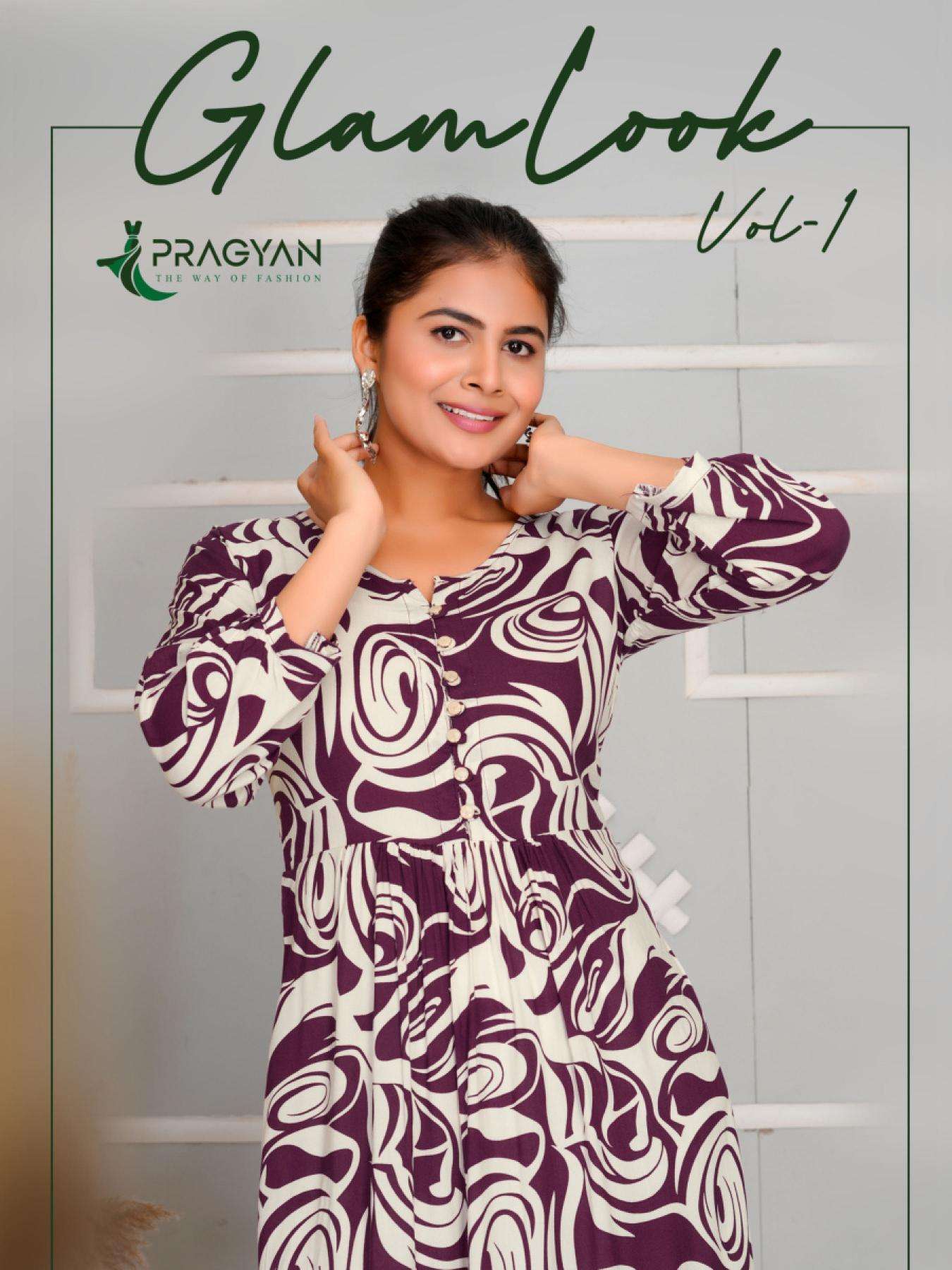 Pragyan glamlook vol 1 indian kurti tunic dress