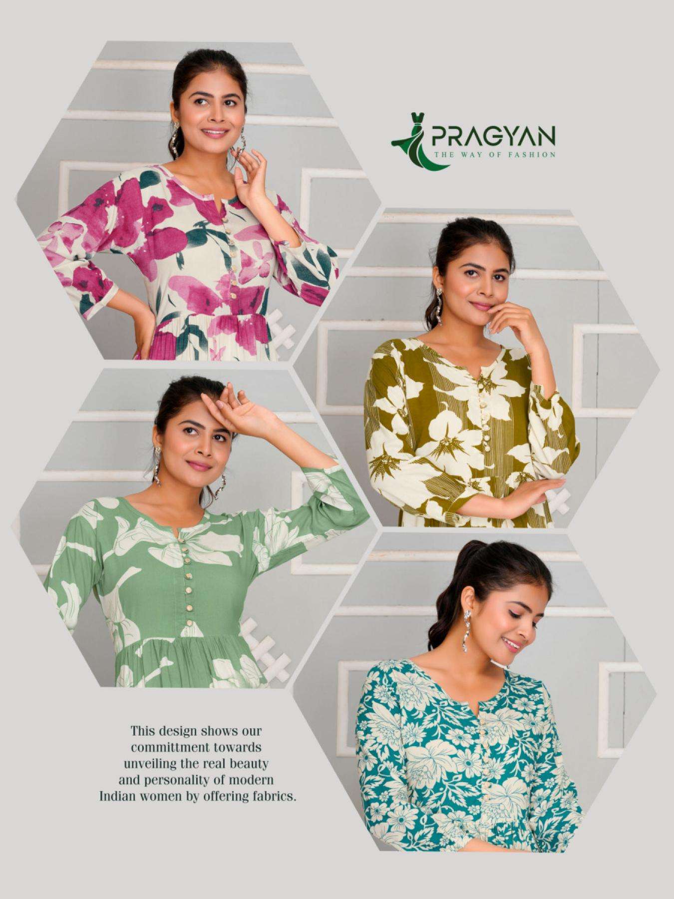 Pragyan glamlook vol 1 indian kurti tunic dress