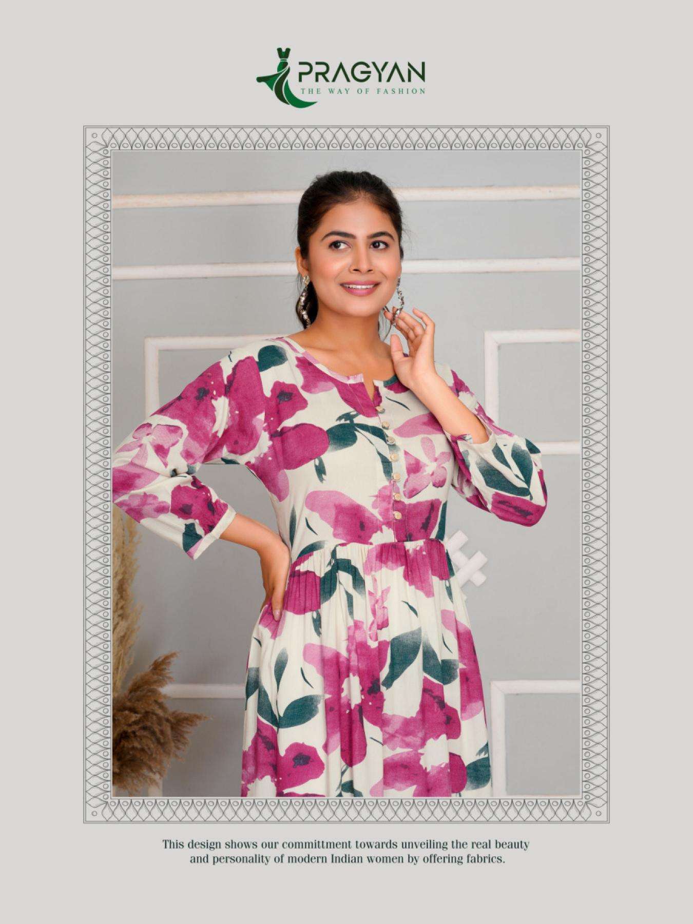 Pragyan glamlook vol 1 indian kurti tunic dress