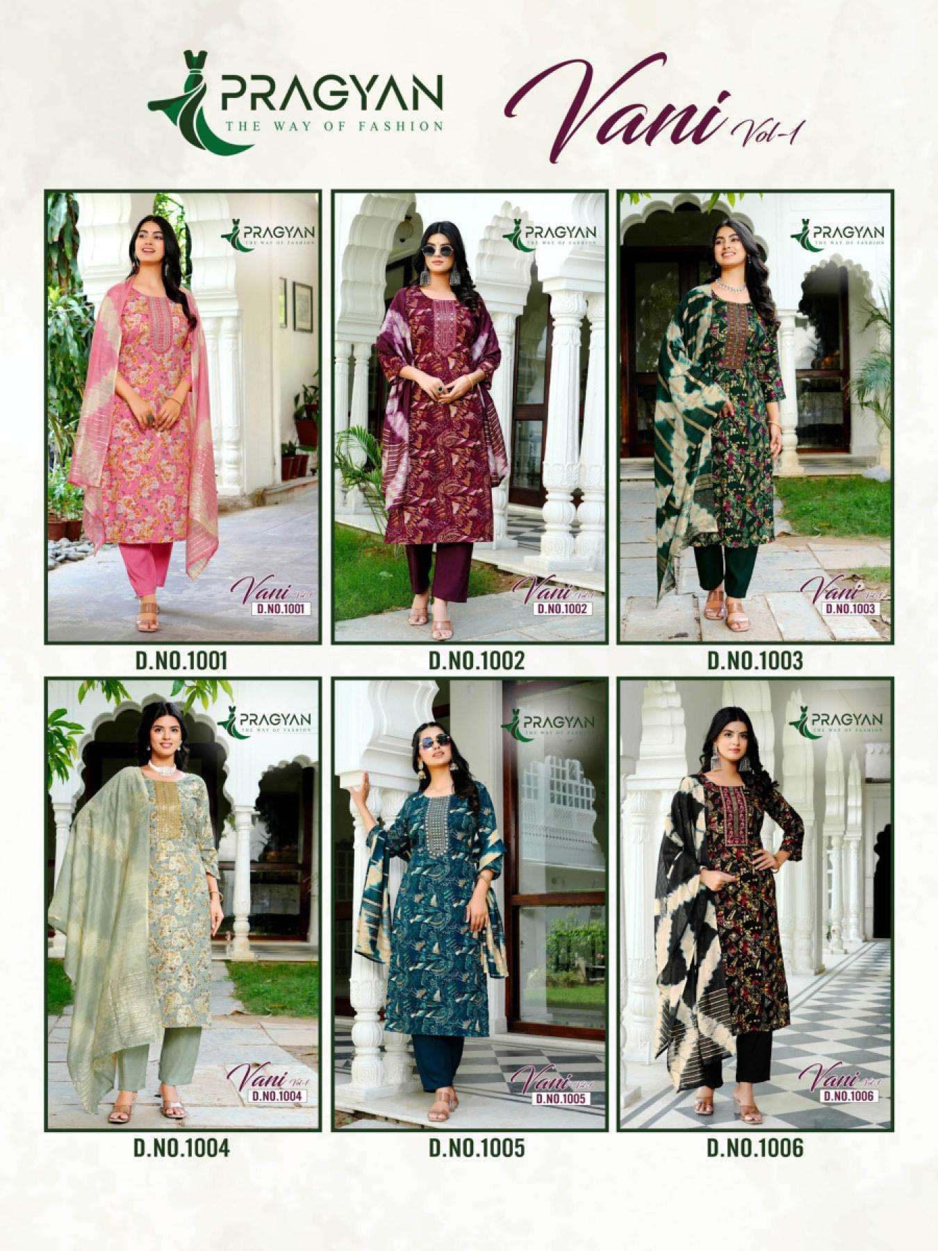 Pragyan vani vol 1 Designer kurtis wholesale