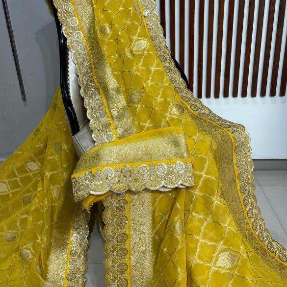 Pure crepe khadi silk Wholesale Saree suppliers in India