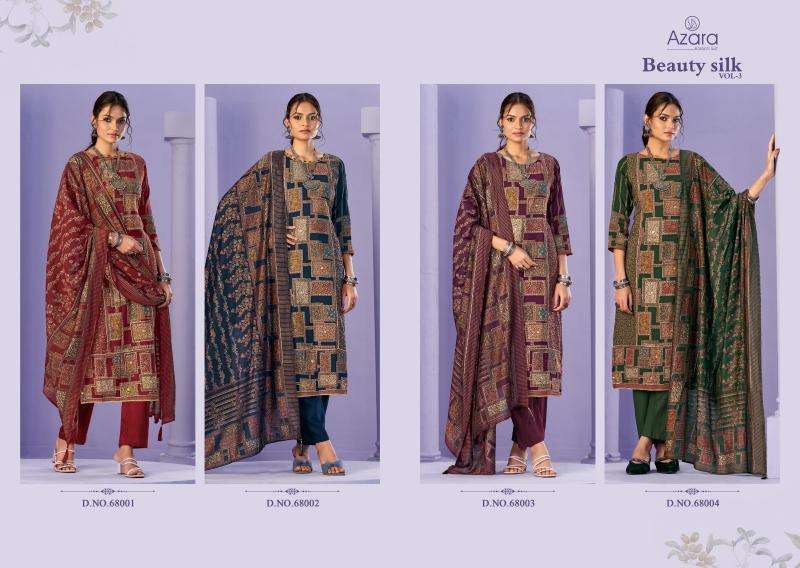 Radhika azara beauty silk 3 Dress material wholesalers