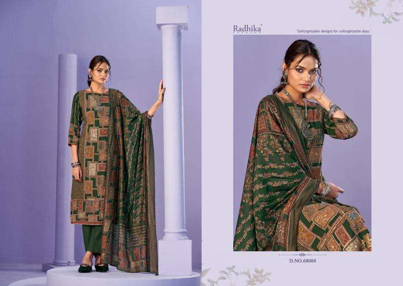 Radhika azara beauty silk 3 Dress material wholesalers