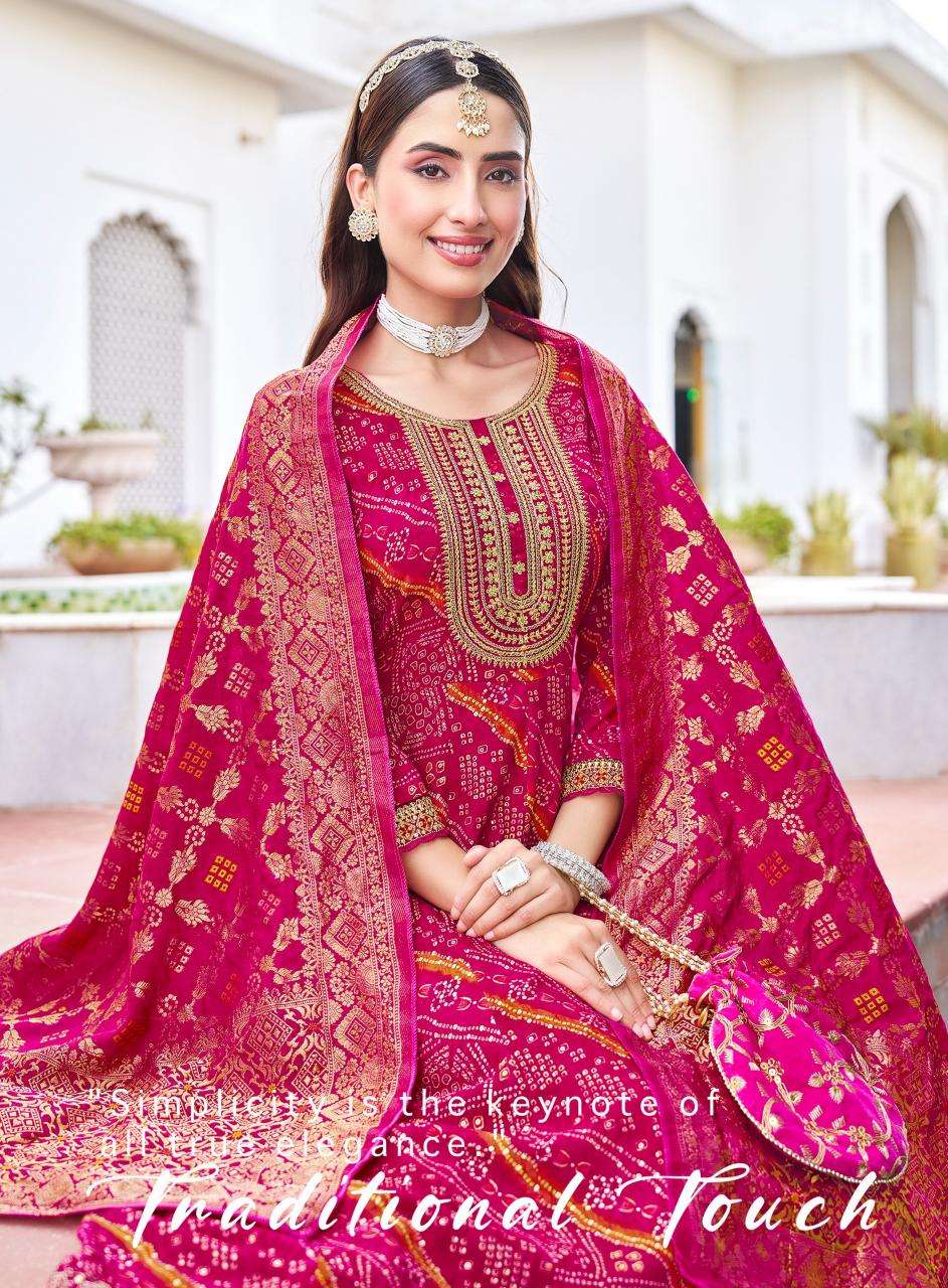 Radhika lifestyle elegance vol 1 Kurti materials wholesale