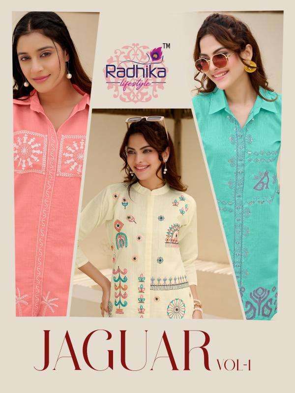 Radhika lifestyle jaguar vol 1 Kurti manufacturers in Kolkata