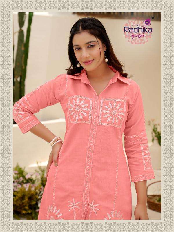 Radhika lifestyle jaguar vol 1 Kurti manufacturers in Kolkata