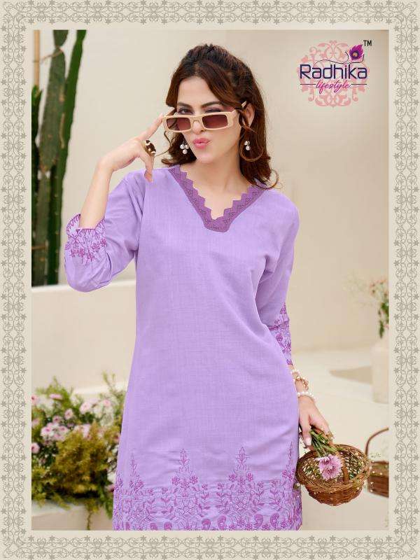 Radhika lifestyle jaguar vol 1 Kurti manufacturers in Kolkata