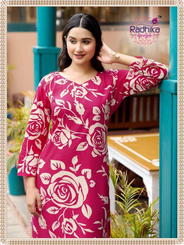 Radhika lifestyle legacy vol 4 indian kurti tops wallpaper