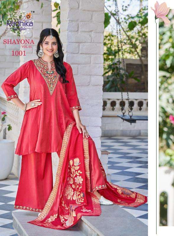Radhika lifestyle shayona vol 1 Ladies Kurti supplier