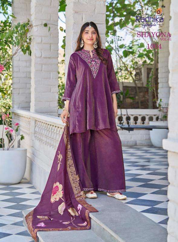 Radhika lifestyle shayona vol 1 Ladies Kurti supplier