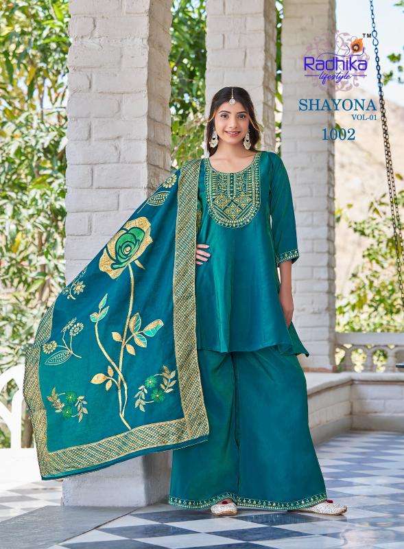 Radhika lifestyle shayona vol 1 Ladies Kurti supplier