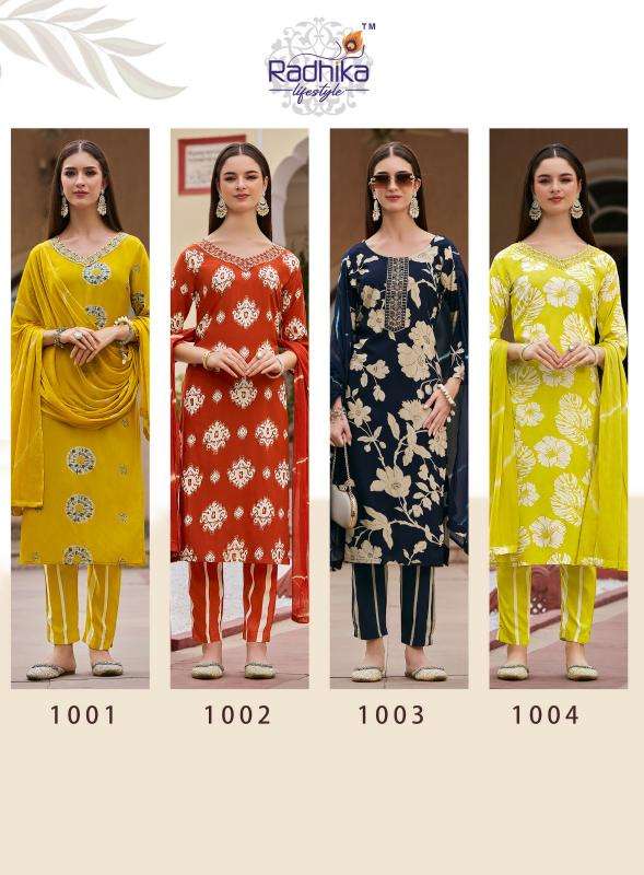 Radhika lifestyle siya vol 1 Kurti exporters in India