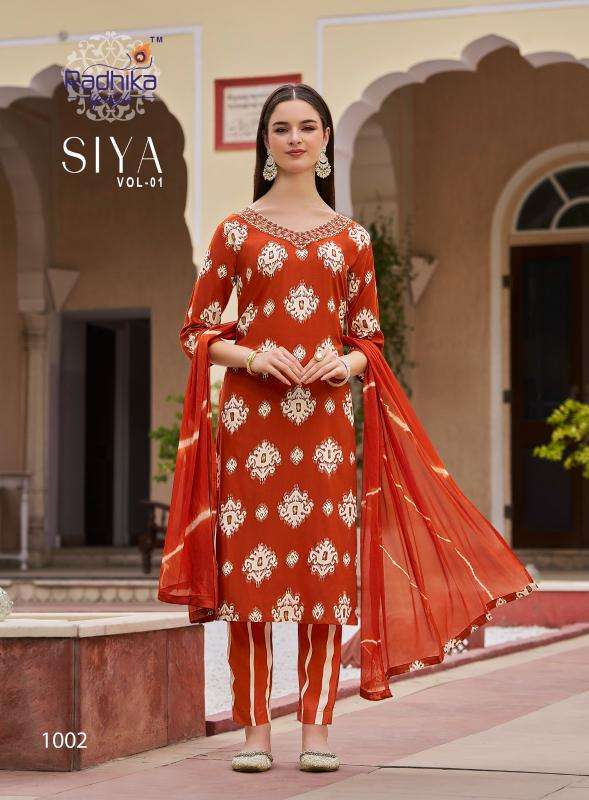 Radhika lifestyle siya vol 1 Kurti exporters in India