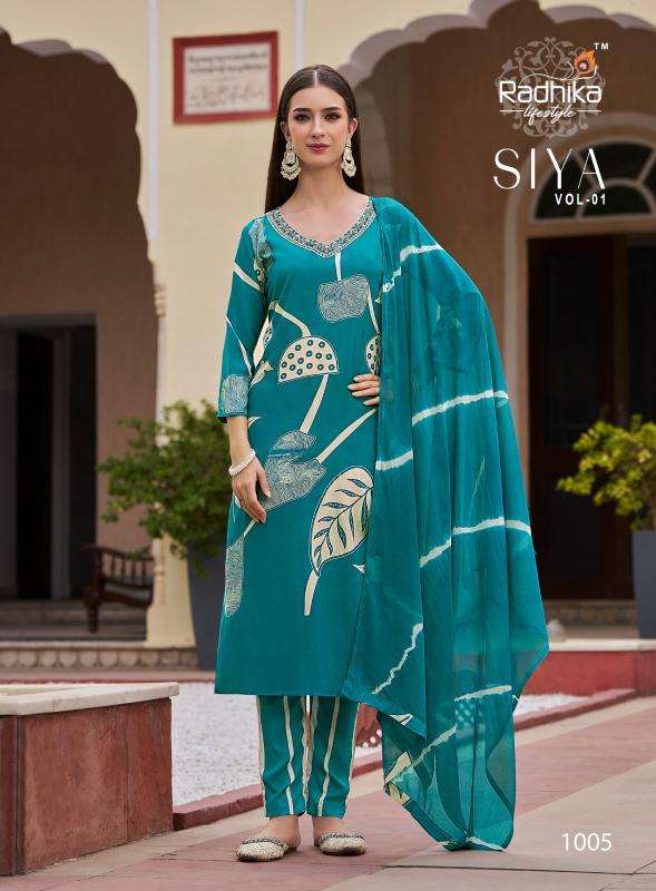 Radhika lifestyle siya vol 1 Kurti exporters in India