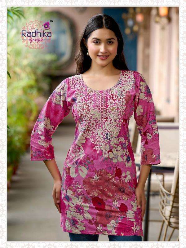 Radhika lifestyle summer shine vol 2 indian kurtis for women