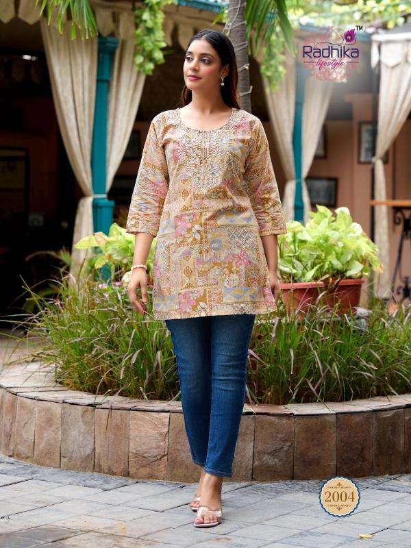 Radhika lifestyle summer shine vol 2 indian kurtis for women
