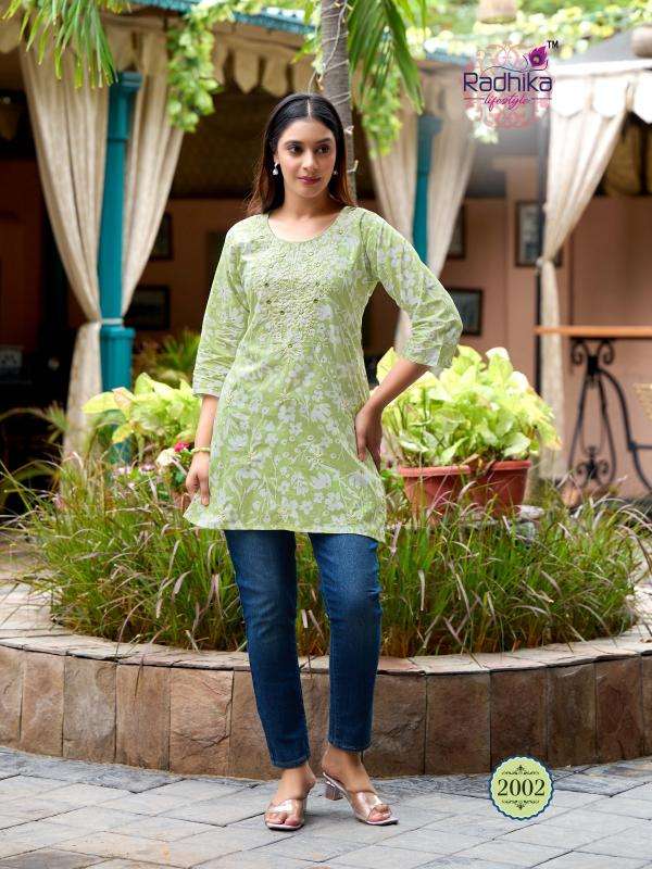 Radhika lifestyle summer shine vol 2 indian kurtis for women