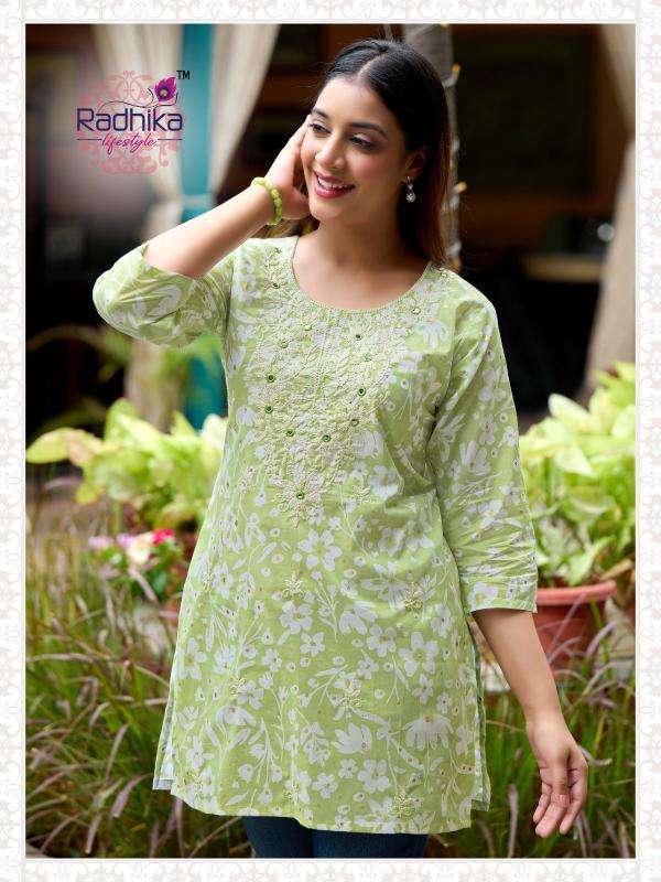 Radhika lifestyle summer shine vol 2 indian kurtis for women