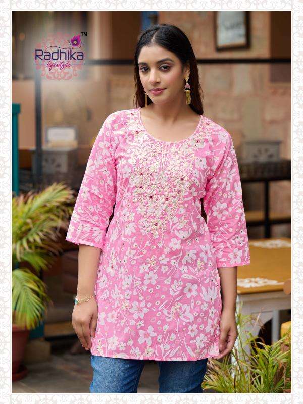 Radhika lifestyle summer shine vol 2 indian kurtis for women
